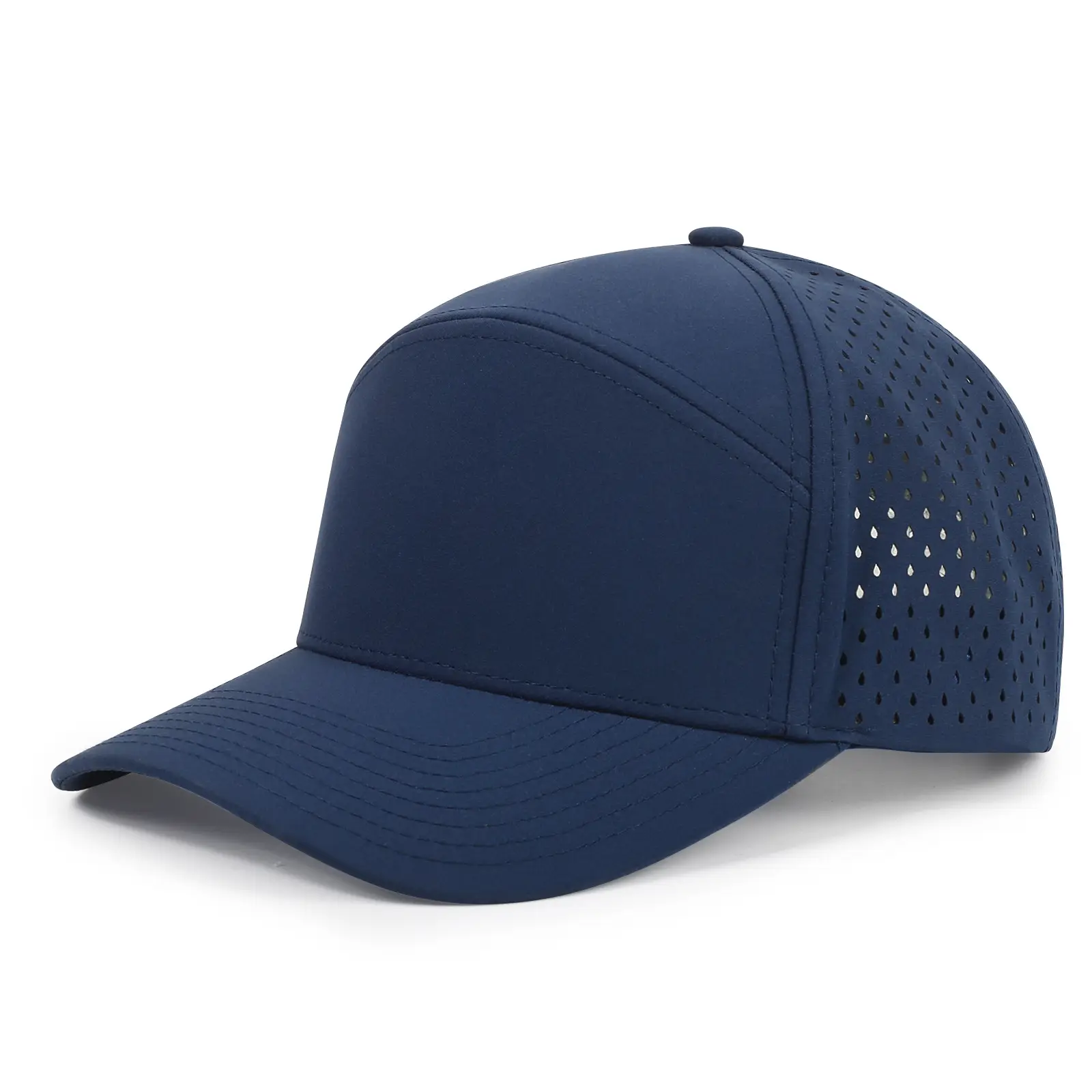 Black Polyester Sunscreen Hat for Men Outdoor Use - Image 7
