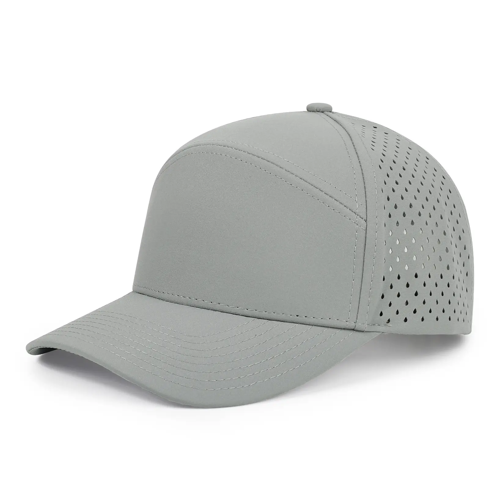 Black Polyester Sunscreen Hat for Men Outdoor Use - Image 8