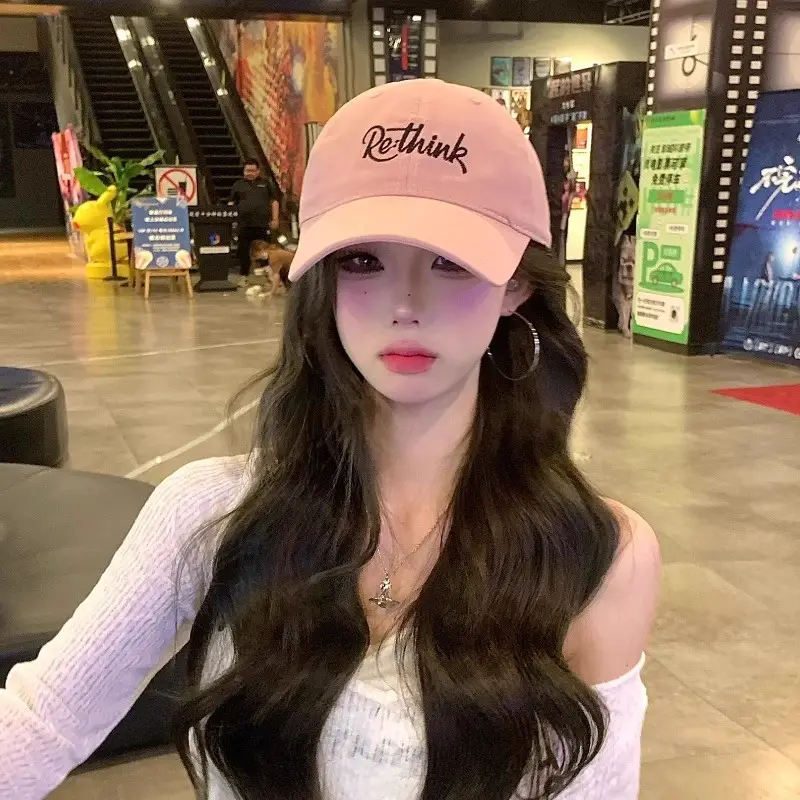 Men Black "Think" Cap Summer 2025 — feature 2