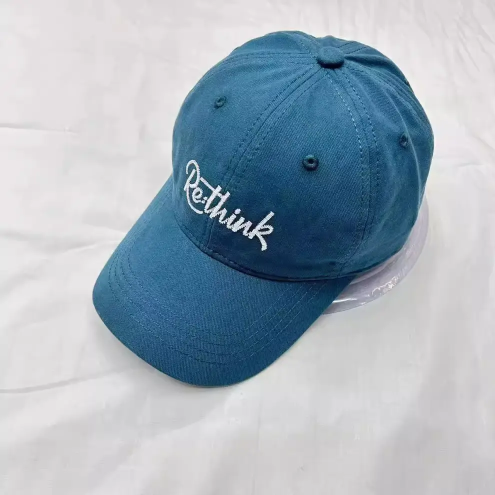 Men Black "Think" Cap Summer 2025 — feature 8