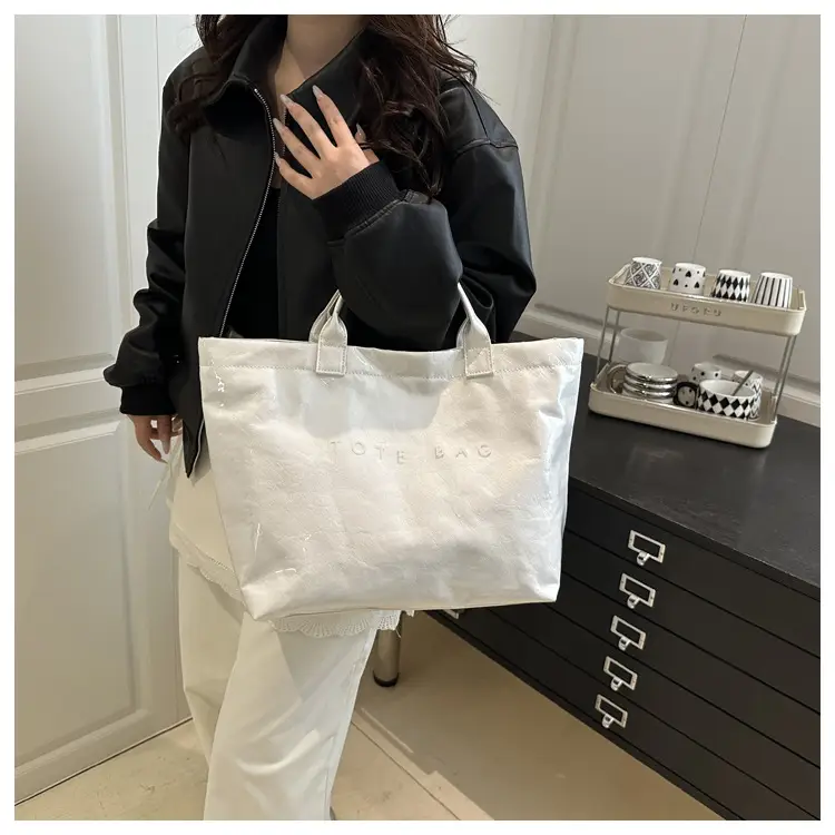 Jelly Pvc Shoulder Bag Large Capacity Water-Repellent — feature 10