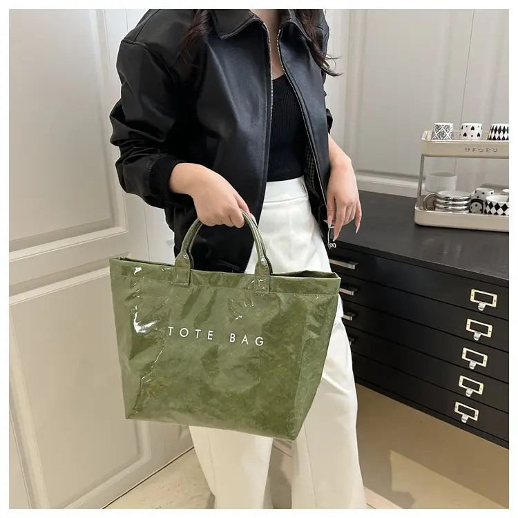Jelly Pvc Shoulder Bag Large Capacity Water-Repellent — feature 13