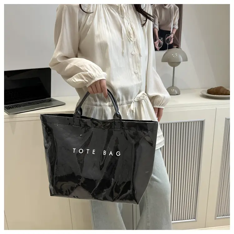 Jelly Pvc Shoulder Bag Large Capacity Water-Repellent — feature 20