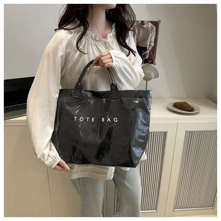 Jelly Pvc Shoulder Bag Large Capacity Water-Repellent — feature 21