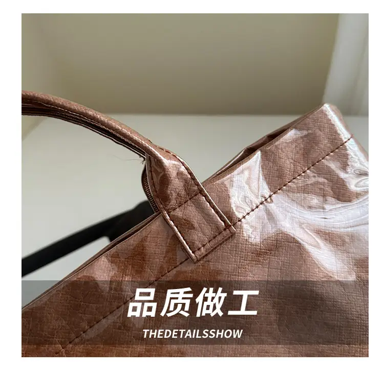 Jelly Pvc Shoulder Bag Large Capacity Water-Repellent — feature 5