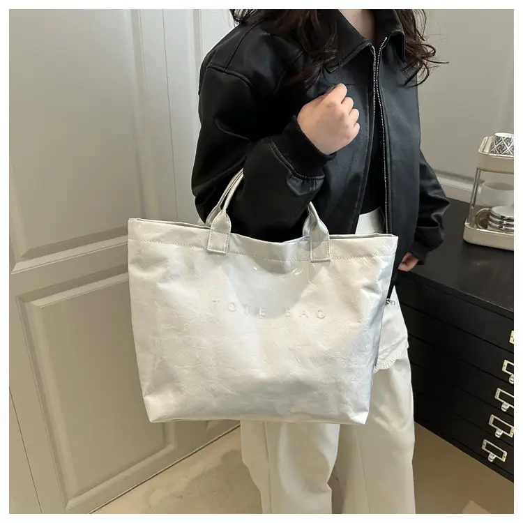 Jelly Pvc Shoulder Bag Large Capacity Water-Repellent — feature 8
