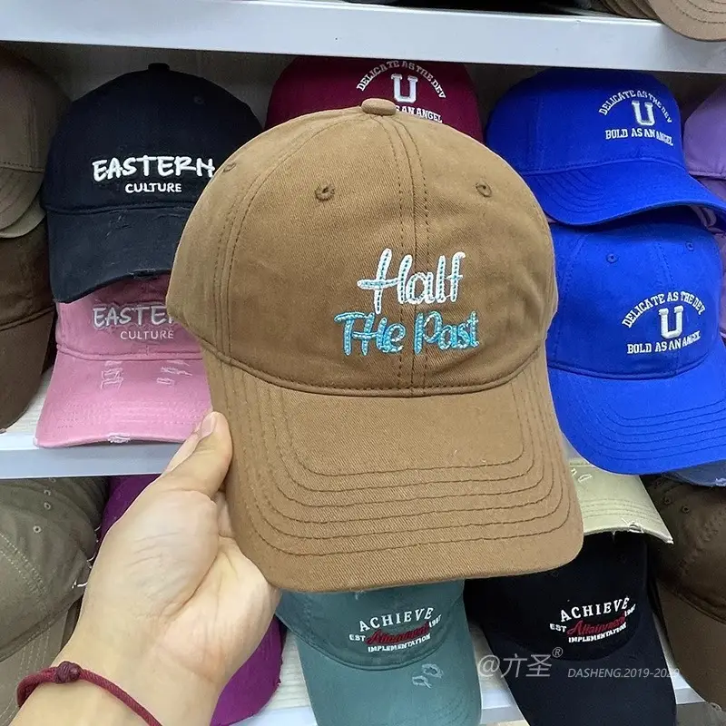 Women Baseball Cap with Letter Embroidery Winter Warm - Image 7