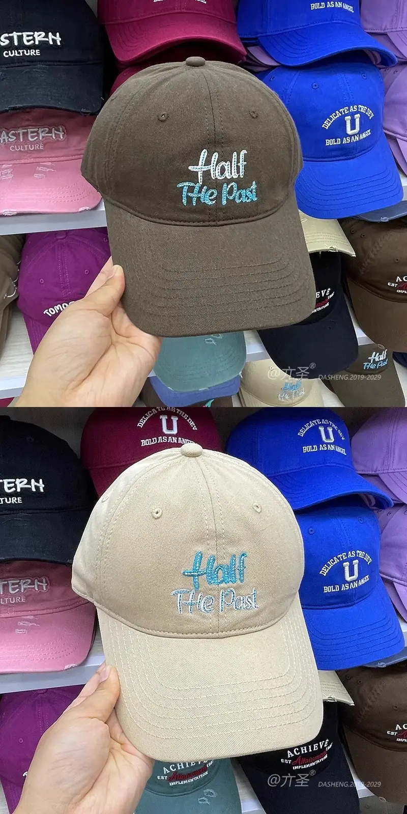Women Baseball Cap with Letter Embroidery Winter Warm — feature 1