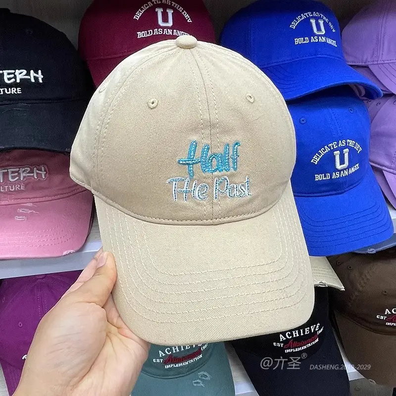 Women Baseball Cap with Letter Embroidery Winter Warm - Image 3