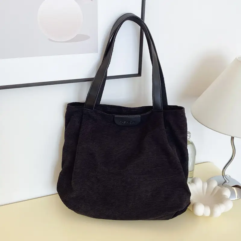 Grey Textured Shoulder Bag for College Students - Image 7
