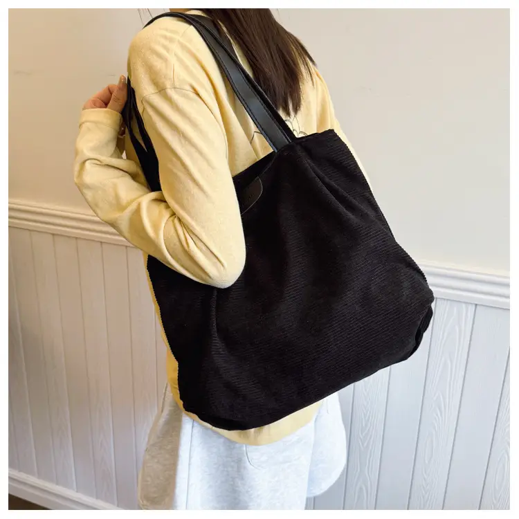 Grey Textured Shoulder Bag for College Students — feature 16
