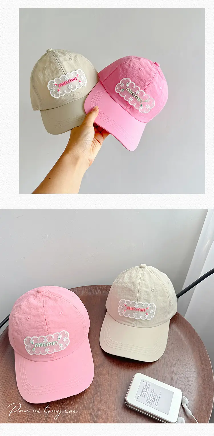 Korean Style Lace Duckbill Cap for Women — feature 26