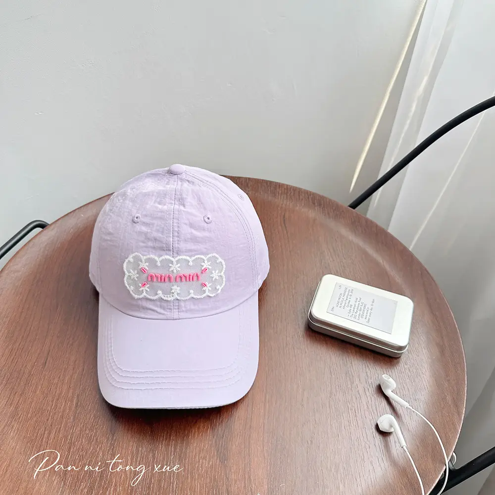 Korean Style Lace Duckbill Cap for Women - Image 7