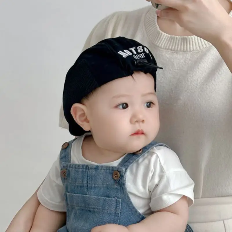 Baby Beret Hat Boston 950 Beige Summer Cap — feature 1