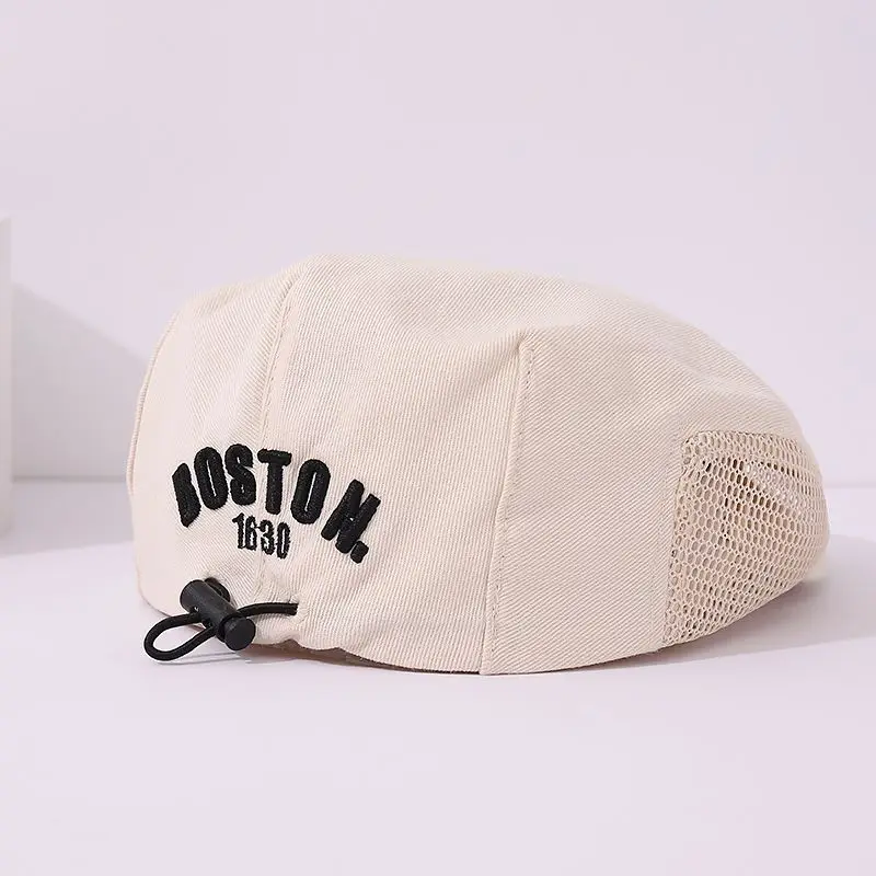 Baby Beret Hat Boston 950 Beige Summer Cap — feature 37