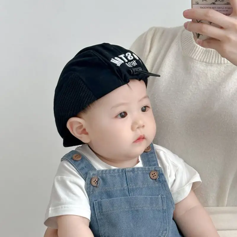 Baby Beret Hat Boston 950 Beige Summer Cap — feature 5