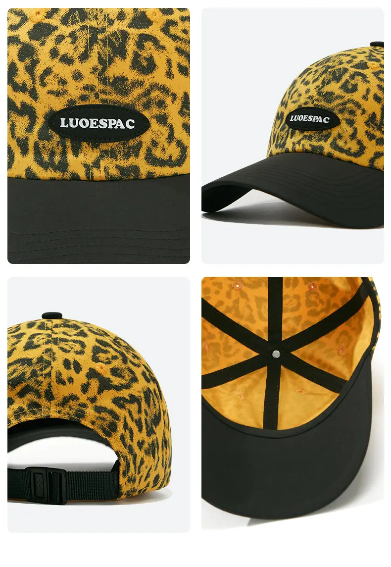 Spring New Leopard Print Baseball Cap Unisex Fashion — feature 8
