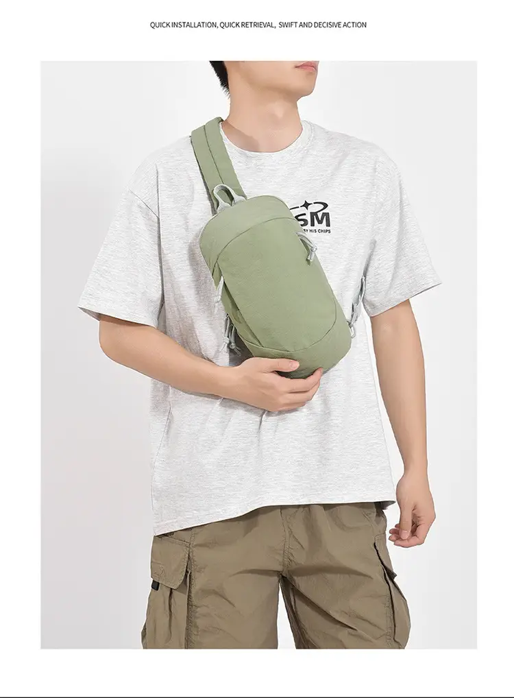 Green Crossbody Bag for Women Casual Sports Travel — feature 4