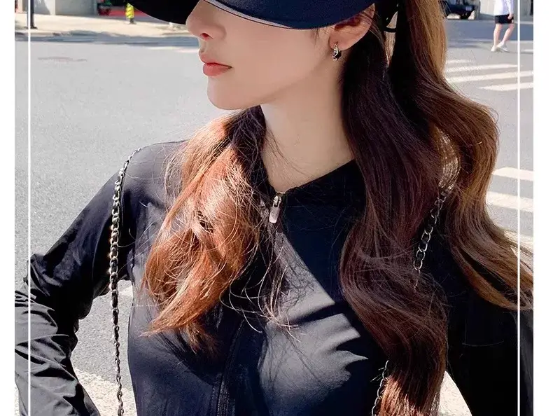 Women Sun Visor Hat with Big Bristle UV Protection — feature 21