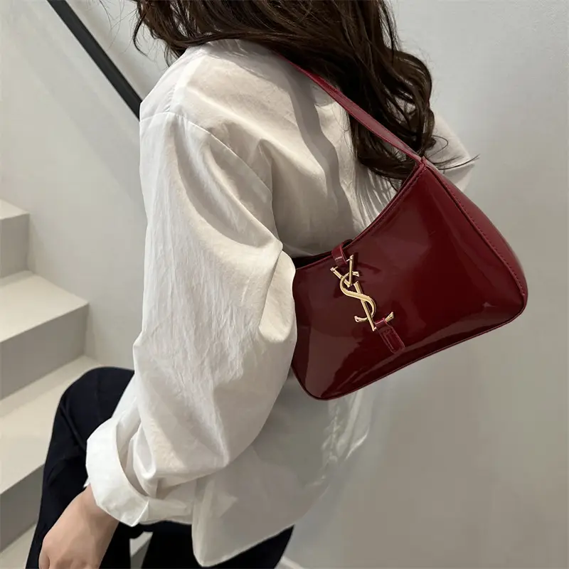 2025 Silver YSL Style Shoulder Bag for Women - Image 6