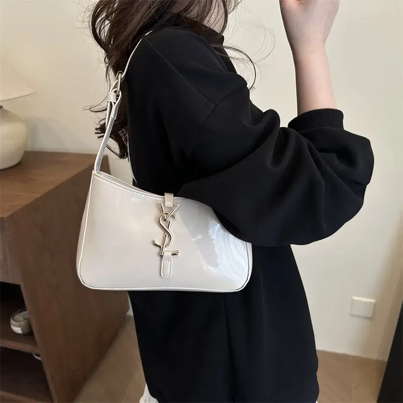 2025 Silver YSL Style Shoulder Bag for Women - Image 7