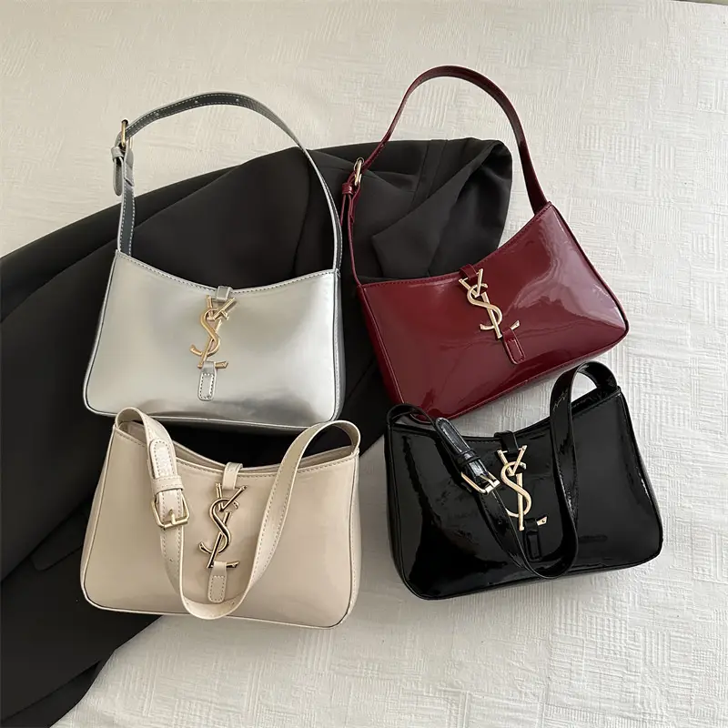 2025 Silver YSL Style Shoulder Bag for Women - Image 8