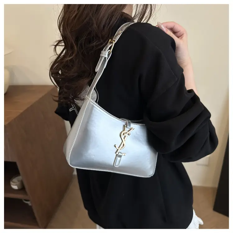 2025 Silver YSL Style Shoulder Bag for Women — feature 18