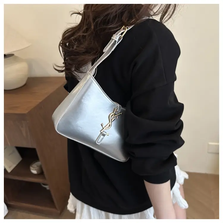 2025 Silver YSL Style Shoulder Bag for Women — feature 19