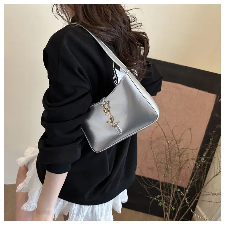 2025 Silver YSL Style Shoulder Bag for Women — feature 21