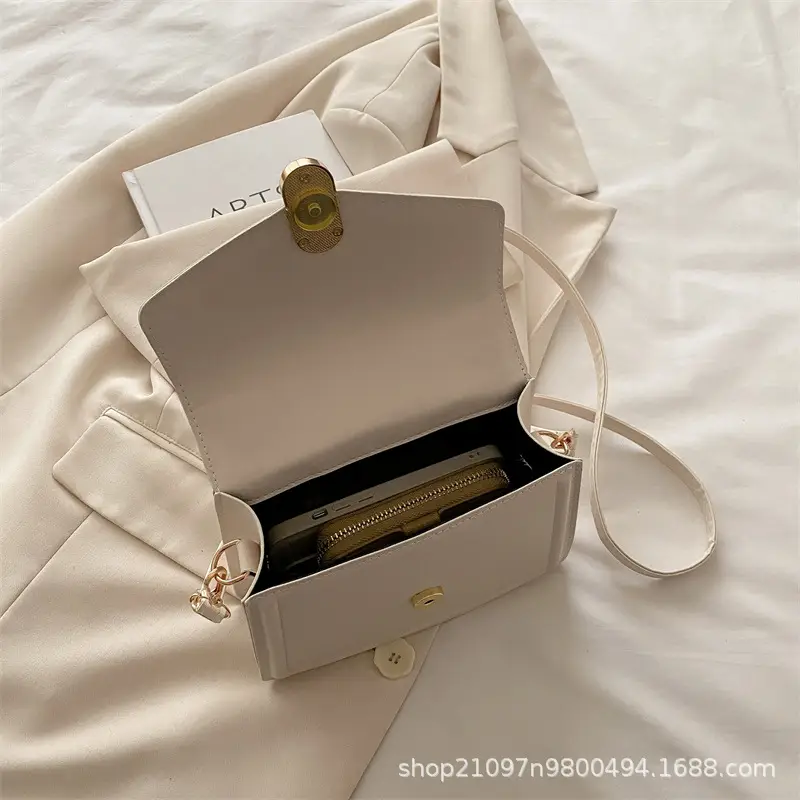 Black Square Shoulder Bag for Women 2026 - Image 8