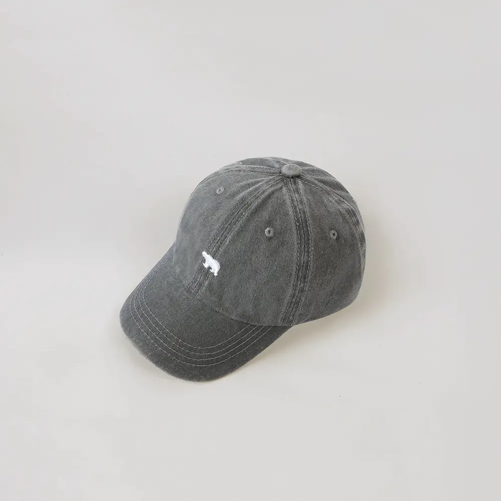 Cute Kids Baseball Cap with Polar Bear Embroidery - Image 4
