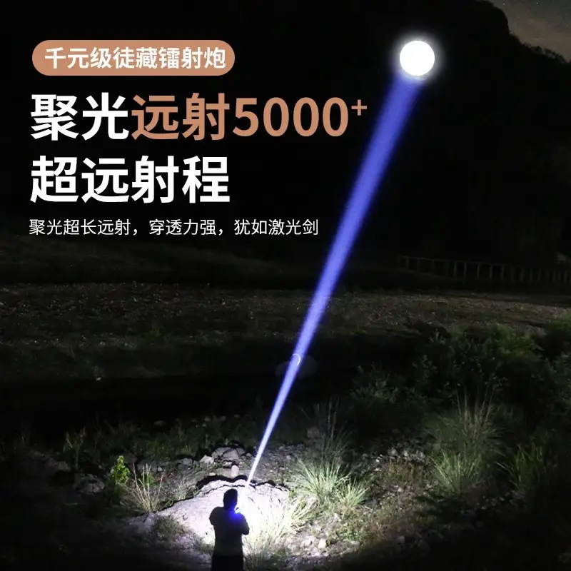 Canglong Ultra-Bright Aluminum Flashlight Long Range Multi-Function - Image 9