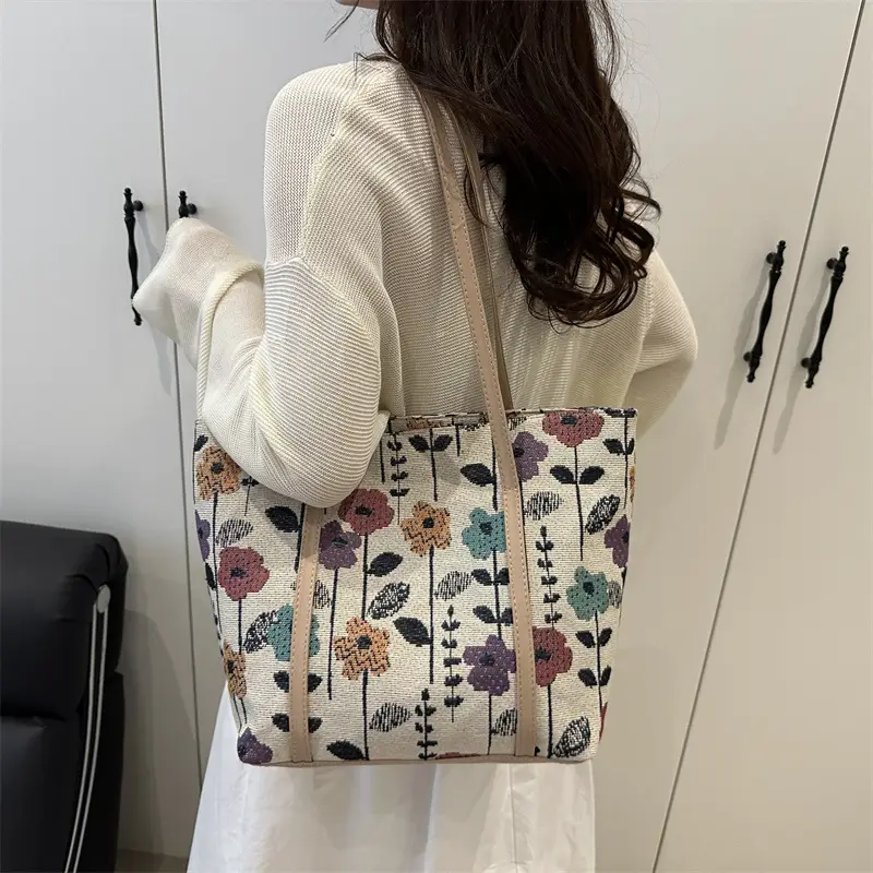 Women Floral Print Shoulder Bag 2025 New Style - Image 6