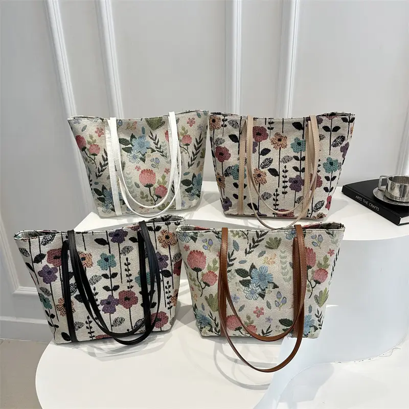 Women Floral Print Shoulder Bag 2025 New Style - Image 8