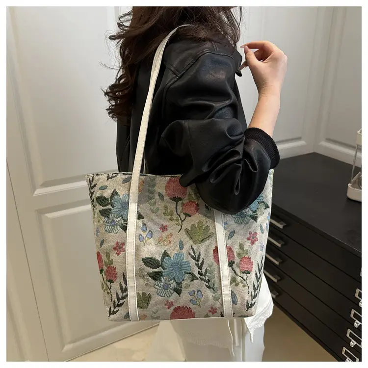 Women Floral Print Shoulder Bag 2025 New Style — feature 10