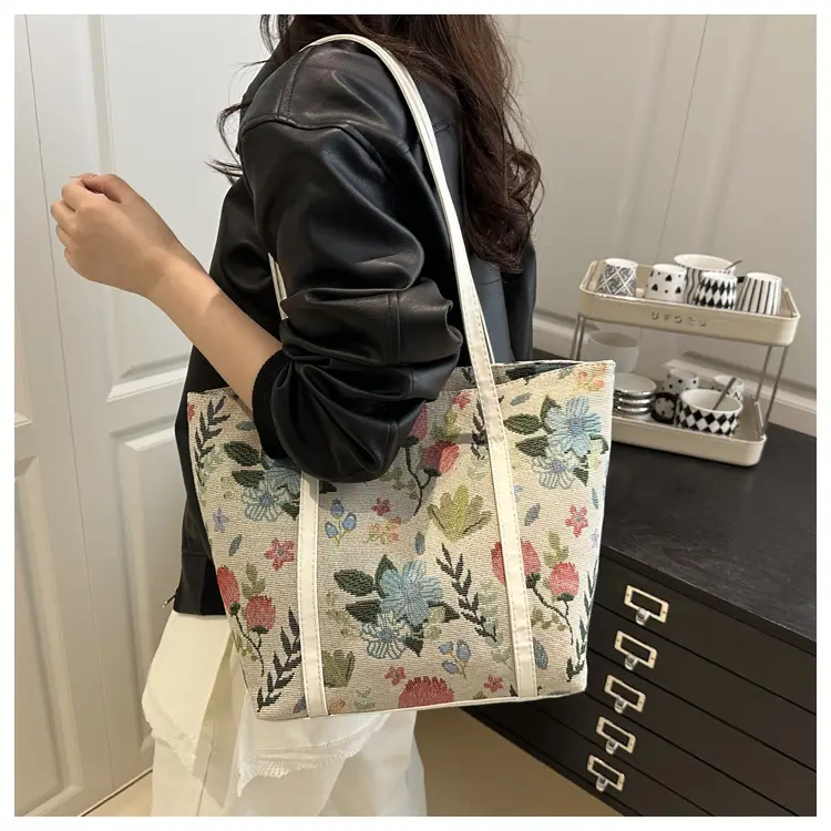 Women Floral Print Shoulder Bag 2025 New Style — feature 11