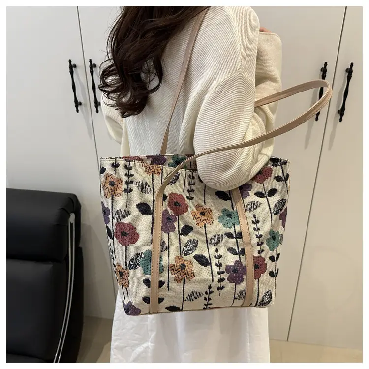 Women Floral Print Shoulder Bag 2025 New Style — feature 12