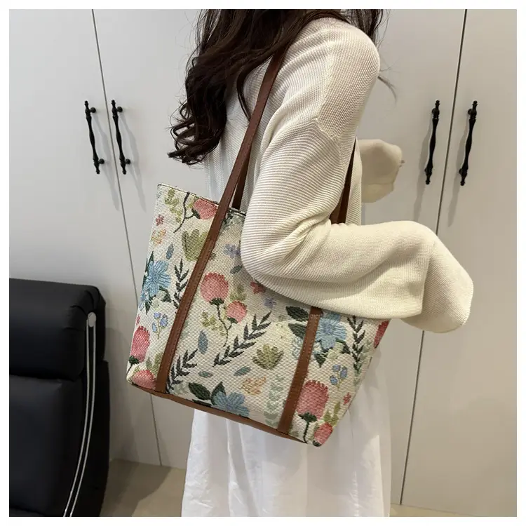 Women Floral Print Shoulder Bag 2025 New Style — feature 14