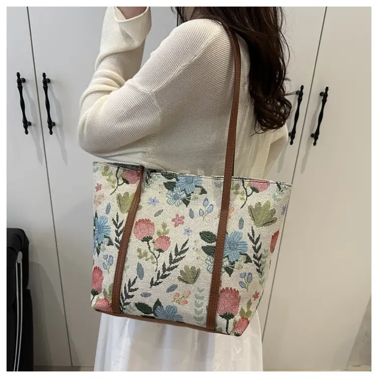 Women Floral Print Shoulder Bag 2025 New Style — feature 15