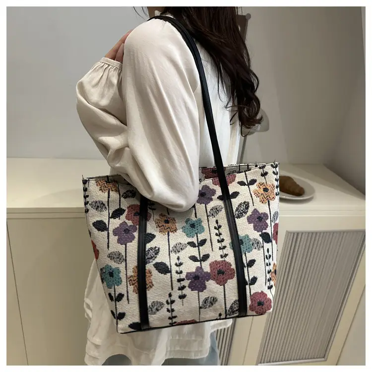 Women Floral Print Shoulder Bag 2025 New Style — feature 17