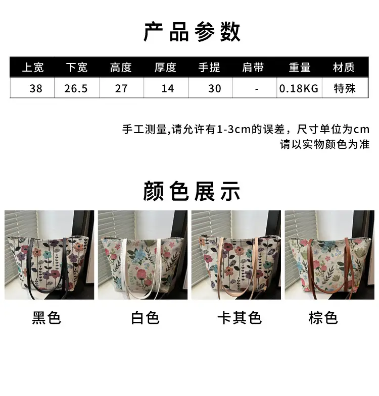 Women Floral Print Shoulder Bag 2025 New Style — feature 3