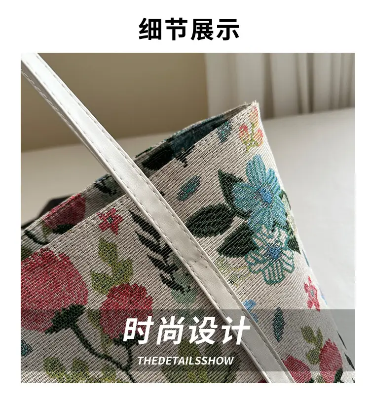 Women Floral Print Shoulder Bag 2025 New Style — feature 4