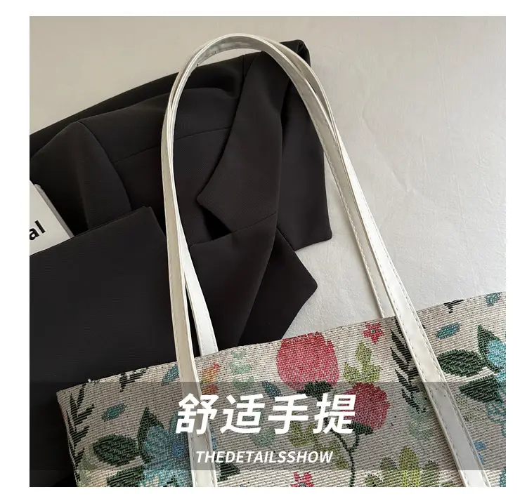 Women Floral Print Shoulder Bag 2025 New Style — feature 5