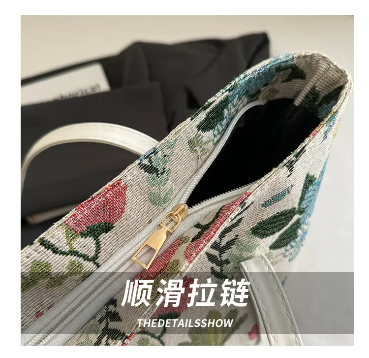 Women Floral Print Shoulder Bag 2025 New Style — feature 7