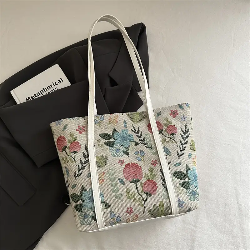 Women Floral Print Shoulder Bag 2025 New Style - Image 2