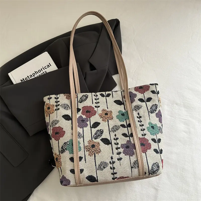 Women Floral Print Shoulder Bag 2025 New Style - Image 3