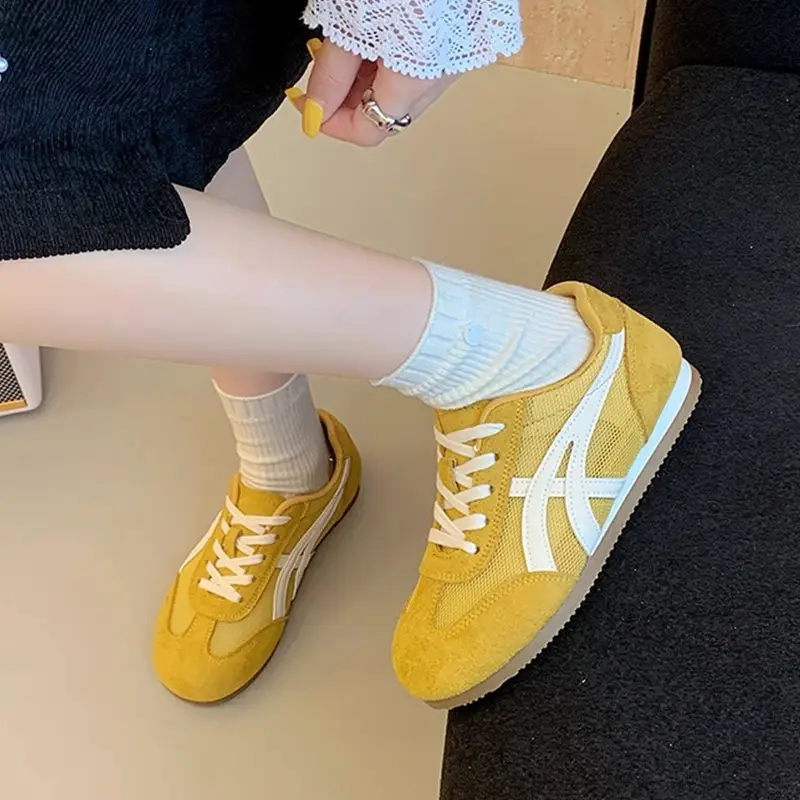 Women's Genuine Leather Thick Soled Training Shoes 2025 - Image 8