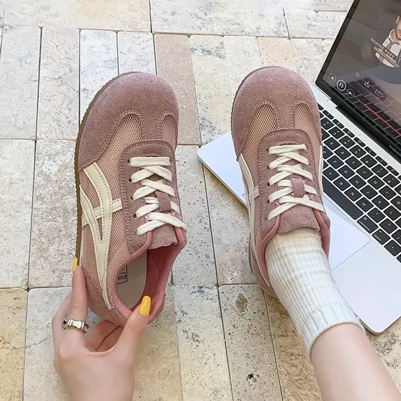 Women's Genuine Leather Thick Soled Training Shoes 2025 - Image 9