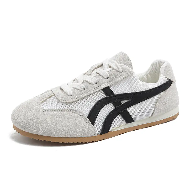 Women Retro Training Shoes Yellow White Mesh 2025 - Image 10