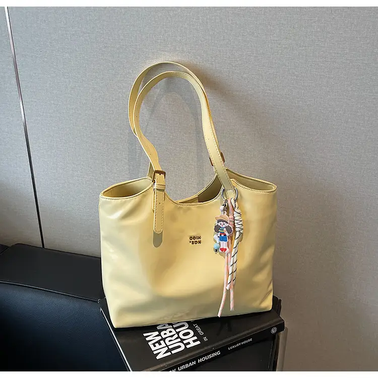 Women Crossbody Bag Yellow Floral Print Large Capacity — feature 43